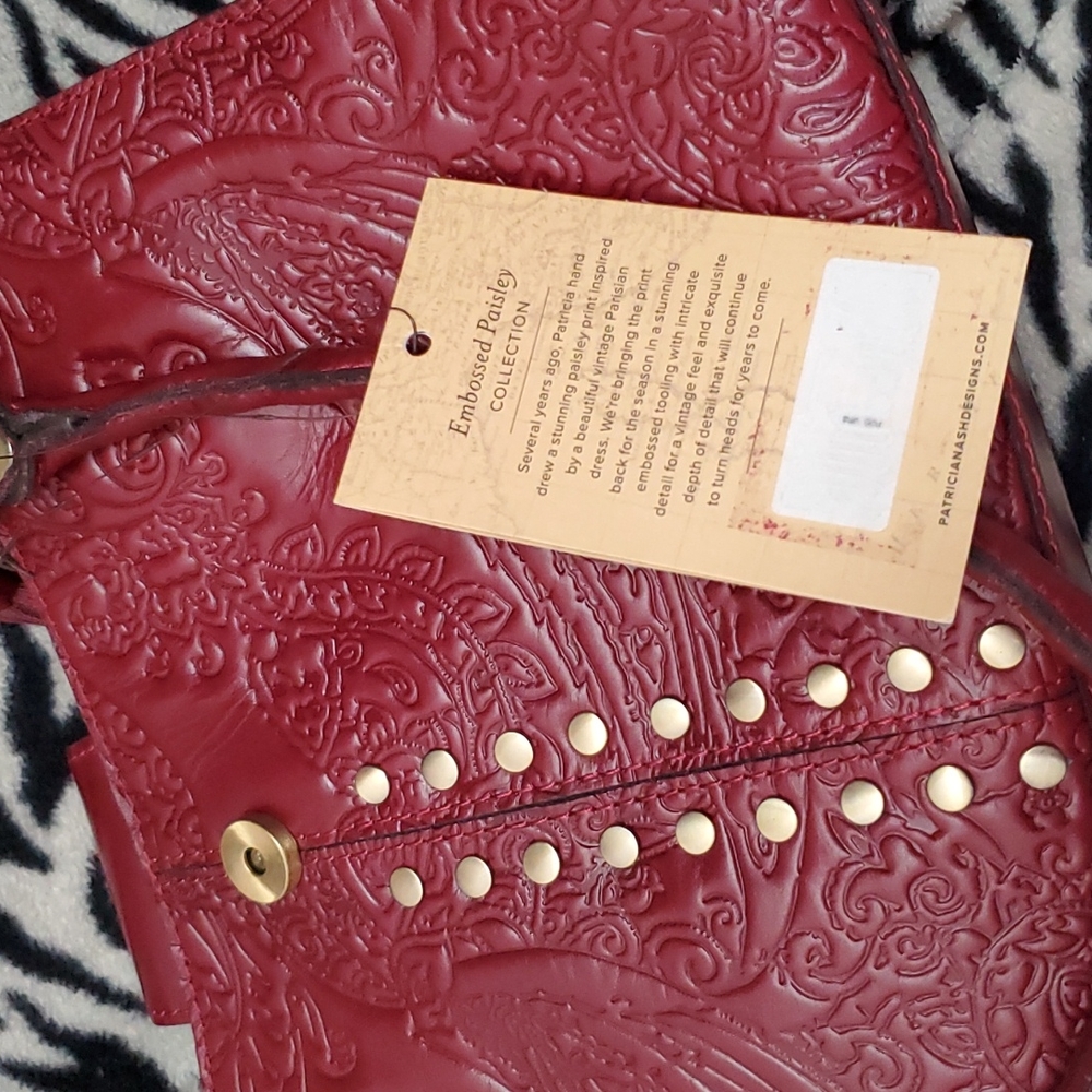 Patricia Nash Raspberry Rienza NWT - Picture 6 of 6